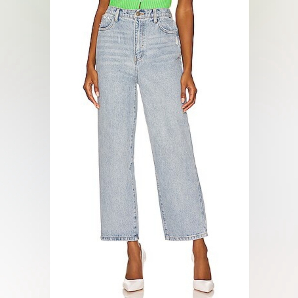 $158 NWT SHOW ME YOUR MUMU Revolve Sedona Straight Jeans 27 Skyline Indigo